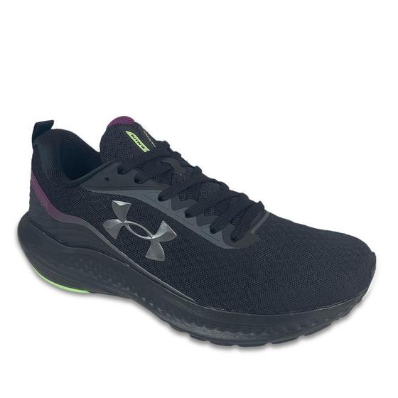 Imagem de Tênis Under Armour Charged Wing Se Feminino Preto Roxo Verde