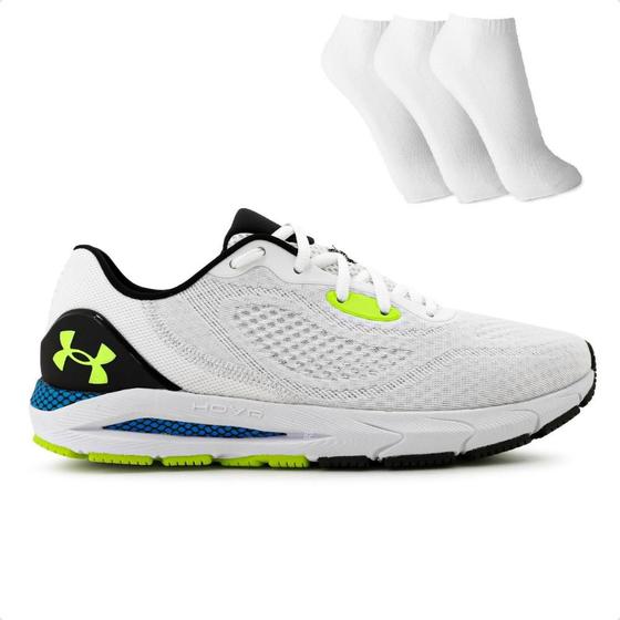 Imagem de Tênis Under Armour Hovr Sonic 5 Masculino + 3 Pares de Meias