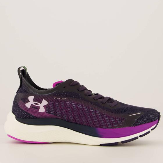 Imagem de Tênis Under Armour Pacer Feminino Marinho e Roxo