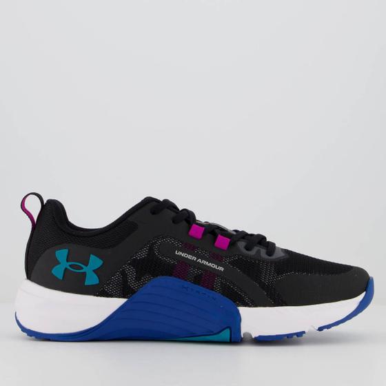 Imagem de Tênis Under Armour Tribase Resps Preto e Azul