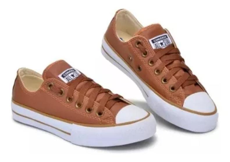 Tênis Unissex All Tradicional Caramelo couro - Start - Tênis Feminino ...