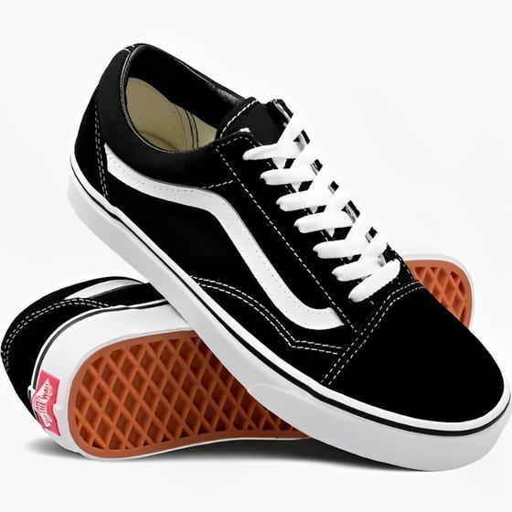Tênis V-Vans-Old-School Retro Unissex Masculino Feminino Moda Casual Versátil Escola Menor preço em Tênis V-Vans-Old-School Retro Unissex Masculino Feminino Moda Casual Versátil Escola