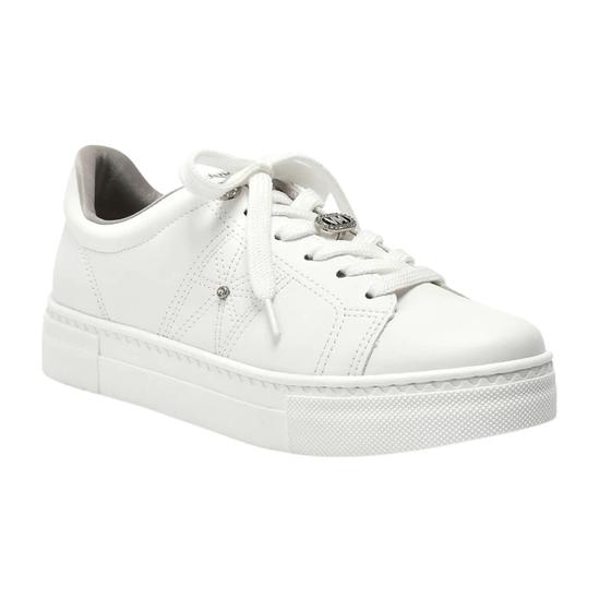 Imagem de Tênis Via Marte Casual Com Pingente Flatform 138-005 Branco