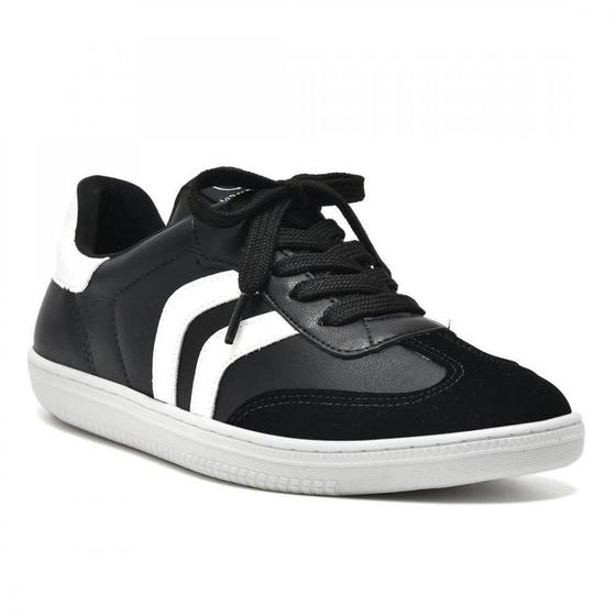 Imagem de Tenis Via Marte Casual Feminino PRETO/BRANCO