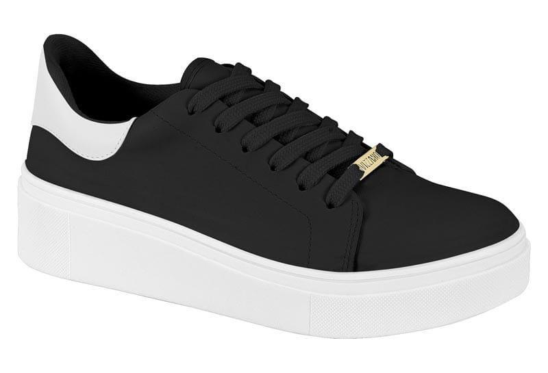 Salto Grosso Tnis Vizzano Oxford Feminino Vizzano Preto Tenis