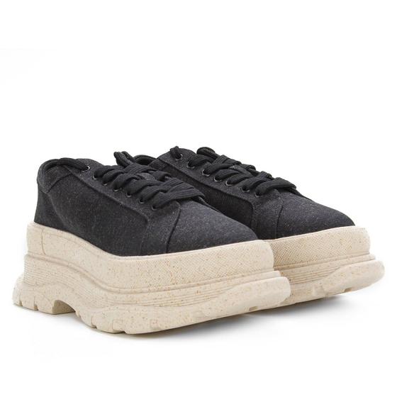Zatz Recortes TÃªnis Zatz Chunky Tênis Feminino TÃªnis Flatform