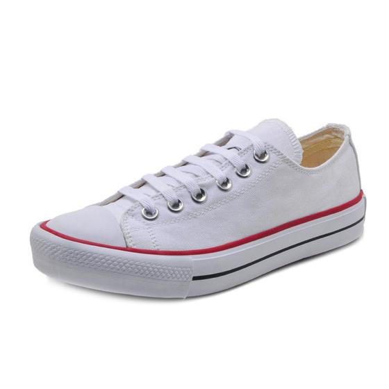 Imagem de Tênis Zrt Star Unisex Lona 1809 Branco 806