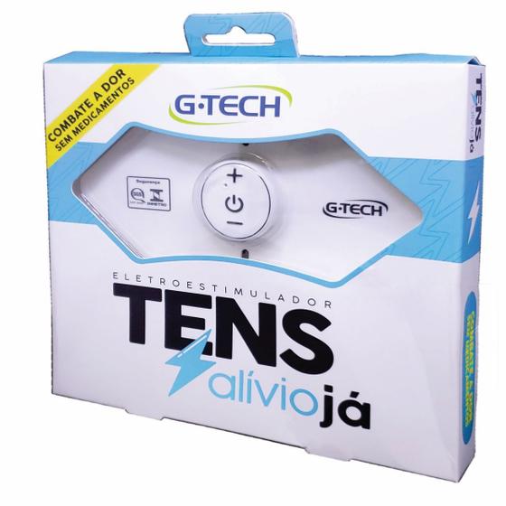 Imagem de Tens Portátil Recarregável Eletroestimulador Alívio já G-tech