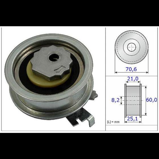 Imagem de Tensionador correia Vw Voyage 2016 a 2021 Ina 531 0882 10