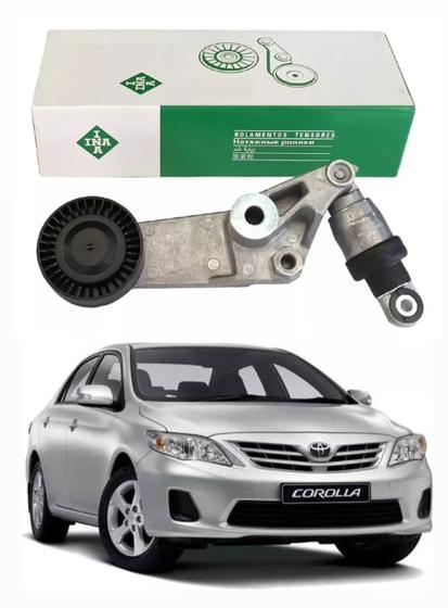 Imagem de Tensor Correia do Alternador Original INA - Toyota Corolla de 2009 a 2014 2.0 e 1.8