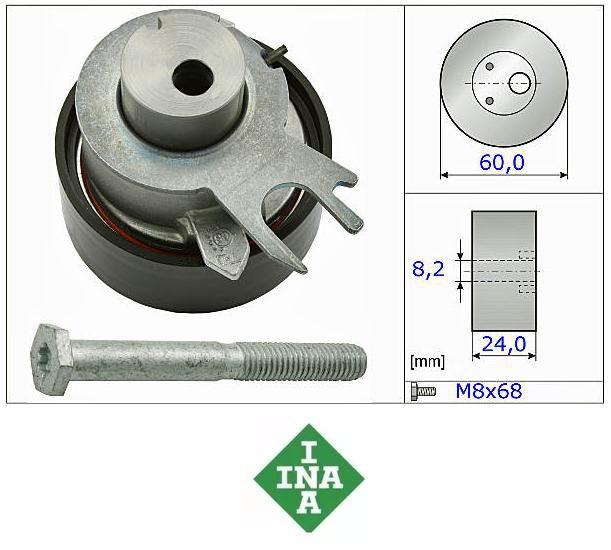 Imagem de Tensor Dentada Gol Parati Polo 1.0 16V 531031710 036109243ab