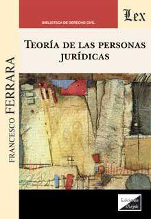 Imagem de Teoría de las personas juridicas - Ediciones Olejnik