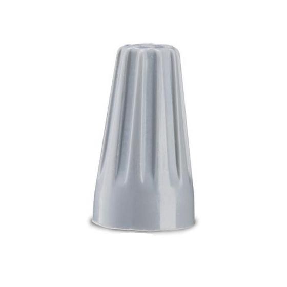 Imagem de Terminal Conector De Torção 2X1,0Mm² Cinza Com 50 Peças