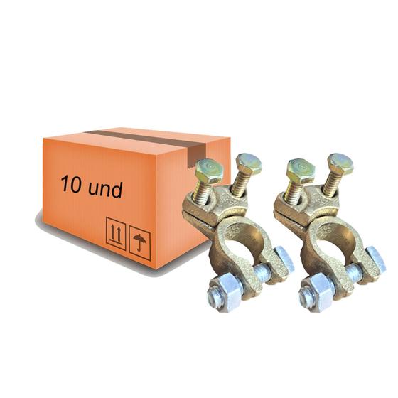 Imagem de Terminal De Bateria Sapão Kit Com 10 Pcs