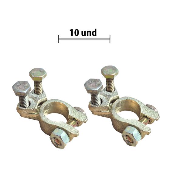 Imagem de Terminal De Bateria Sapinho Kit Com 10 Pcs