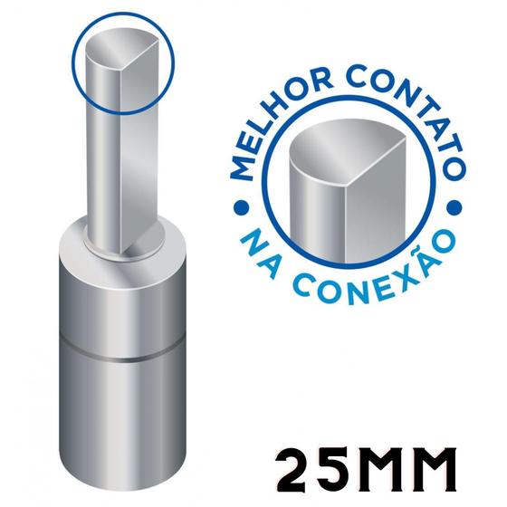 Imagem de Terminal de Compressão Maciço Pino Curto