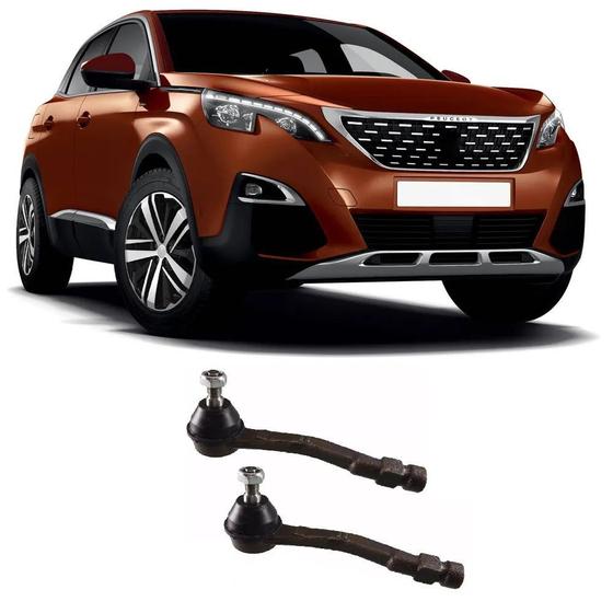 Imagem de Terminal de Direção Peugeot 3008 Dianteiro 2009 Até 2017 Flex Automotive - O Par