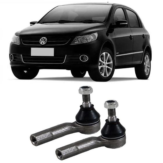 Terminal de Direção Volkswagen Gol G5 Dianteira 2008 Até 2013 O Par ...