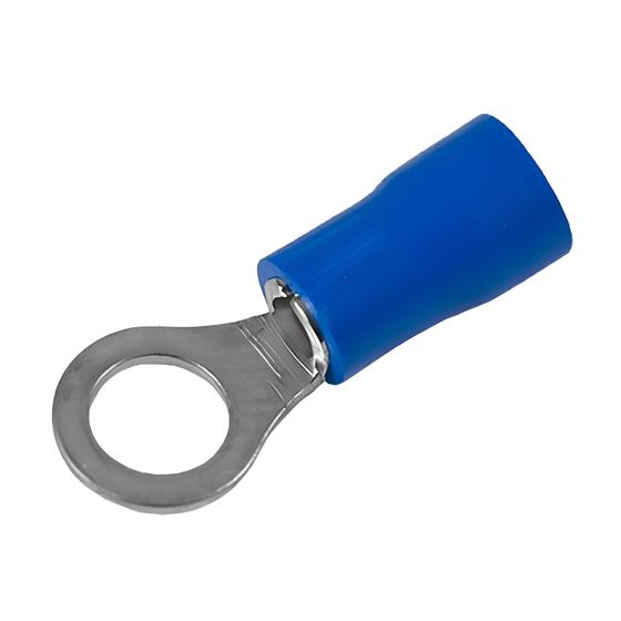 Imagem de Terminal Olhal Pré-Isolado Azul 16mm 10 Pçs
