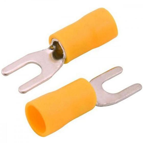 Imagem de Terminal Pre-Isol Garfo Sv 5,5-4L Amar.12-10 - Kit C/100 Unidades