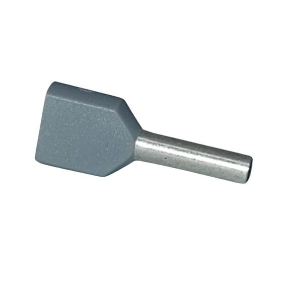 Imagem de Terminal Tubular Pre Isolado Duplo AI-TWIN 2X0,75 8mm 100Pçs CRIMPER 3200807