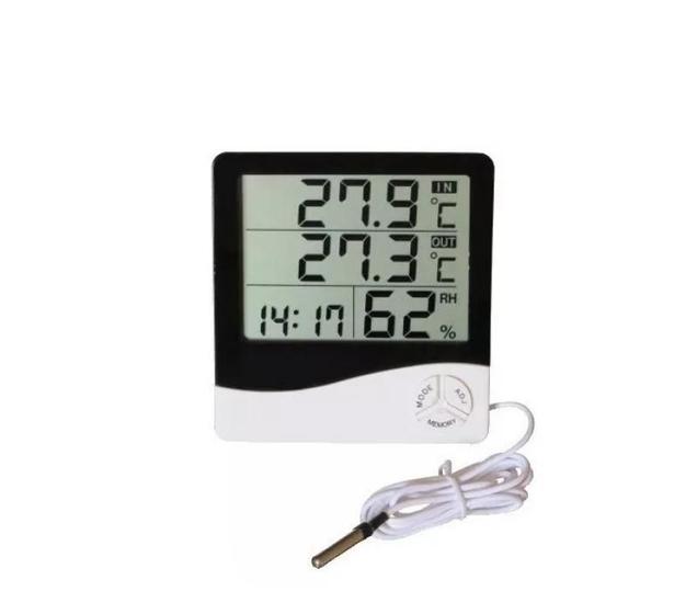 Imagem de Termo-Higrômetro Digital Ins-1342 Temperatura, Umidade C