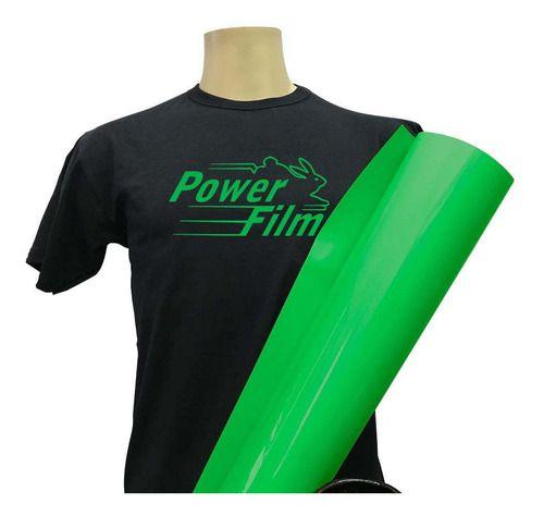 Imagem de Termofilme Power Film Verde Catar  Bobina 0,50X10m