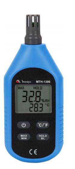 Imagem de Termohigrômetro Digital Minipa MTH-1300 com certificado