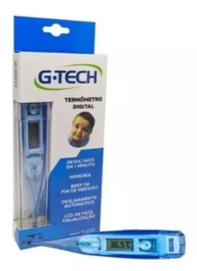 Imagem de Termômetro Clínico Digital Azul G-TECH