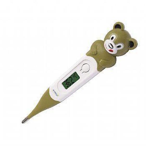 Imagem de Termômetro clínico digital de ponta flexível fun urso - g-tech