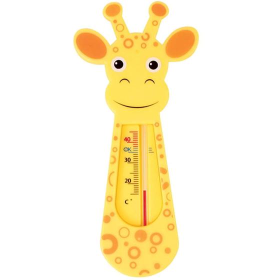 Imagem de Termômetro de Banho para Banheira de Bebê Girafinha Buba Sem Mercúrio Cores Sortidas