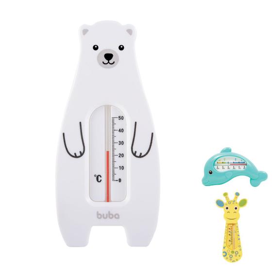 Imagem de Termômetro de Banho para Bebê Livre de Mercúrio Temperatura Ideal Buba