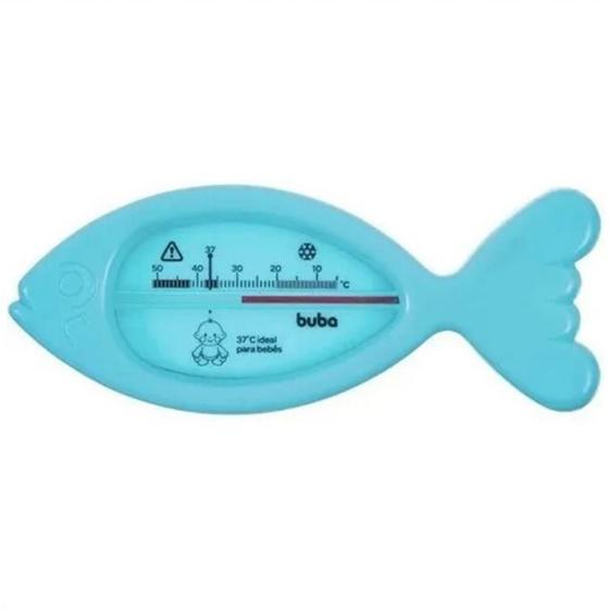 Imagem de Termômetro de Banho, Temperatura da água Banheira Peixe Azul