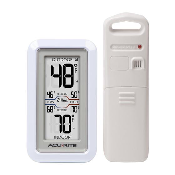 Imagem de Termômetro Digital AcuRite 02049 - Temperatura Interna e Externa