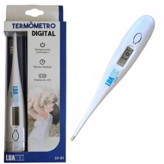 Termometro Digitale Con Sonda Termocoppia Tipo K - LCD Per Gas E Liquidi