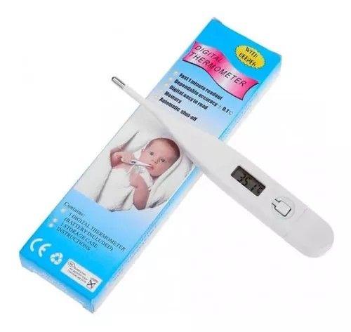 Imagem de Termometro Digital Clinico Com Beep Adulto Infantil - With Beeper
