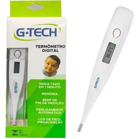 Imagem de Termômetro digital clinico g-tech