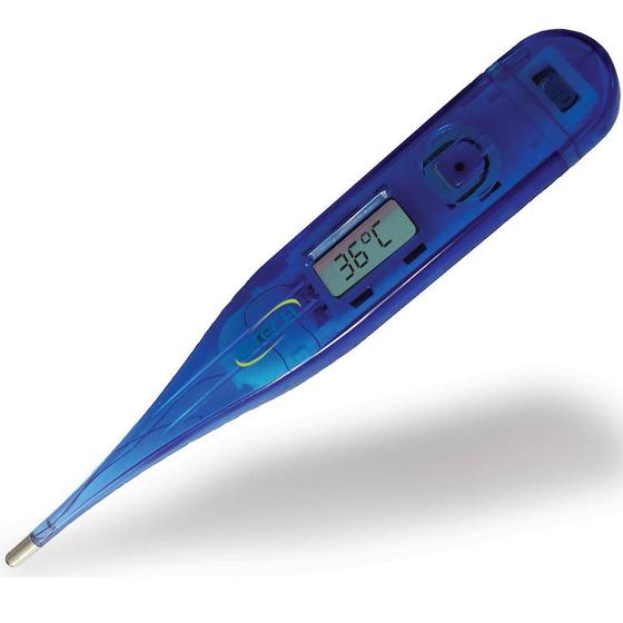 Imagem de Termômetro digital com ponta rígida iColor - THGTH150A - Azul - G-Tech