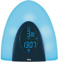 Imagem de Termometro digital com relogio thermo-light.