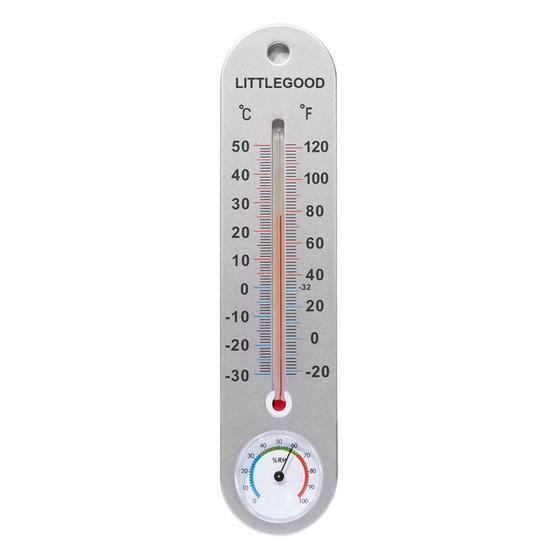Imagem de Termômetro Digital LittleGood com Higrômetro - Suporte de Parede (25cm)