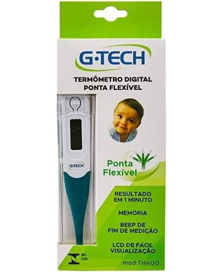 Imagem de Termômetro Digital Ponta Flexível Mod TH400 - G. Tech