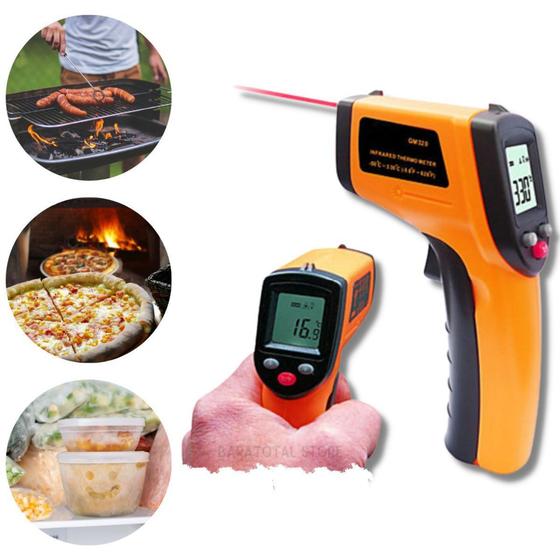 Imagem de Termometro Industrial Culinaria A Laser Para Forno Freezer - B-max