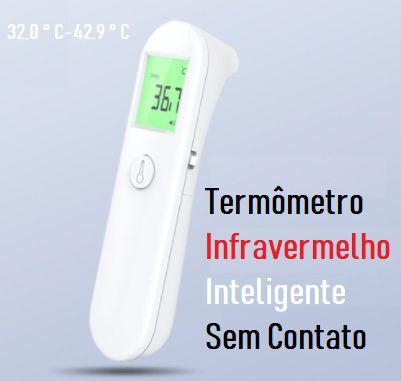 Imagem de Termômetro Infravermelho Com Visor Digital - Sem Contato E127