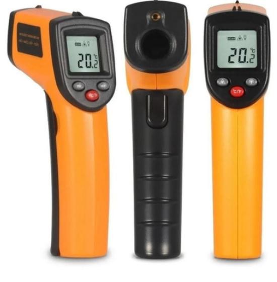 Termômetro Laser-Digital-Industrial-Infravermelho-50 ºa-500º Menor preço em Termômetro Laser-Digital-Industrial-Infravermelho-50 ºa-500º