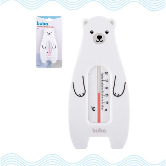 Imagem de Termômetro Para Banheira Bebê Temperatura Da Água Banho Buba
