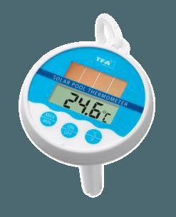 Imagem de Termometro para piscina -20:50c - com alimentacao solar incoterm.