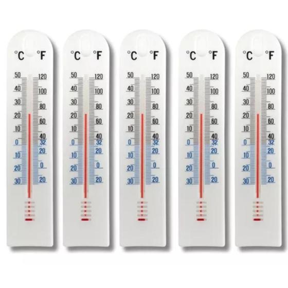 Imagem de Termômetro parede Plástico Casa Sauna Graus Quarto 2024