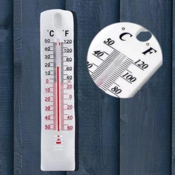 Imagem de Termômetro parede Plástico Quarto Casa Sauna Graus