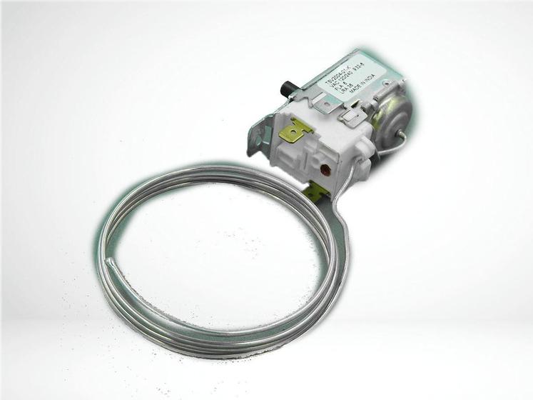 Imagem de Termostato 2 pinos compativel com refrigerador consul duplex rc2400101
