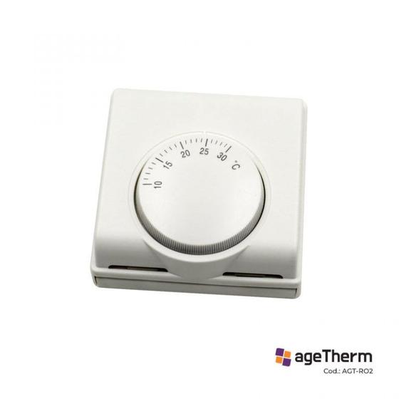 Imagem de Termostato Agetherm para Ambiente 1 Estágio 1 Velocidade 5 -30ºC 220V